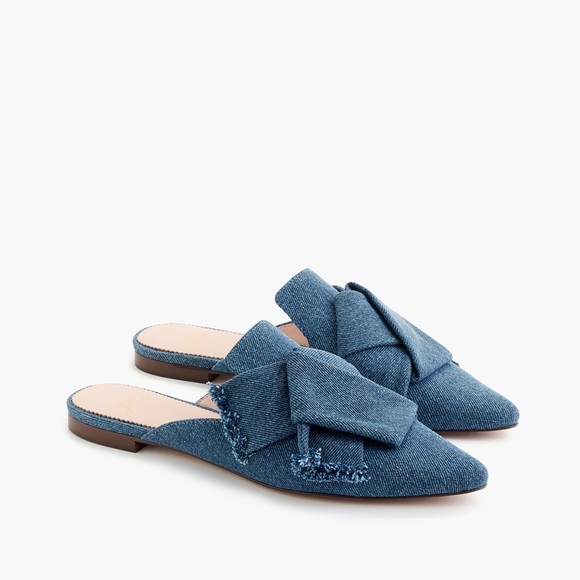 J. Crew Shoes - J. Crew Denim Mules
